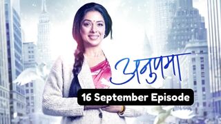 Anupama 16th September 2024 Episode | Anupama Today NEW PROMO