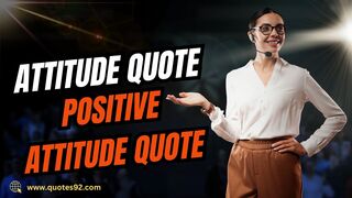 Attitude quote | People may hear your words #Quotes