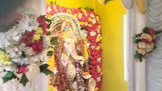 Ganesh Idol and Puja Mandap part2