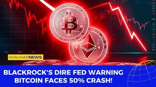 BlackRock's Dire Fed Warning: Bitcoin Faces 50% Crash!