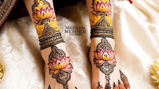 Beautiful mehndi design 34