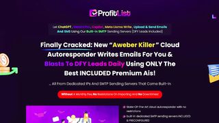 ProfitList Review  - Access 8+ AI Email Marketing Tools in One Place