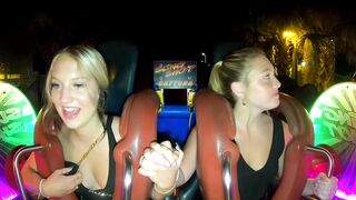 Amazing Slingshot Ride | Slingshot ride  having fun |  Big Boobs