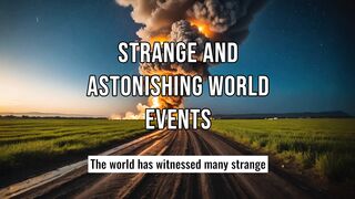 Strange and Astonishing World Events