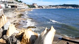 Scarborough beach, in the UK