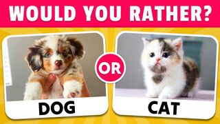 Ultimate Animal Would You Rather Challenge! ???????????????? Quiz Chips Challenge Chips #quiz #wouldyourather