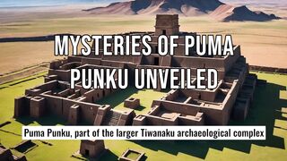 Mysteries of Puma Punku Unveiled#PumaPunku #AncientCivilization #Archaeology #MysteriousSites #Tiwanaku