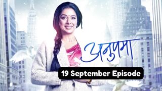 Anupama 19th September 2024 Episode | Anupama Today NEW PROMO