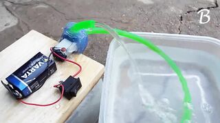 How to Make a Water Pump Yourself - Tricks and Ideas Creative