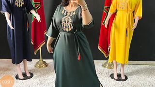 Caftan marocaine traditionnelle قفطان  تقليدي