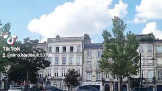 The French city of Bordeaux, tourism