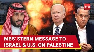 Saudis MBS Delivers Fiery Speech Against Israel Makes Big ProPalestine Declaration  Gaza War