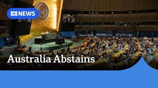 UN votes to demand Israel’s withdrawal from Palestinian territories as Australia abstains