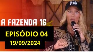 A FAZENDA 19/09/2024 EPISÓDIO 10 COMPLETO