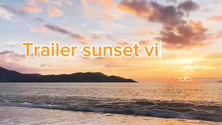 Sunset view trailer