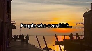 Psychology Fact People who overthink... often make life harder than it needs to be.