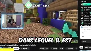 J'ai Trollé mon Pote avec un Collier ÉLECTRIQUE sur Minecraft !  #humour #youtube #azpaztv #ratman #ratman258 #troll #minecraft #electrique