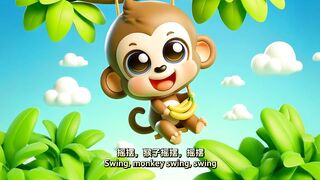 Monkey Swing song for kids