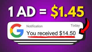 Get Paid $1.45 ???? Watching A Google