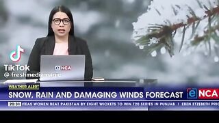 Cold front attack South Africa