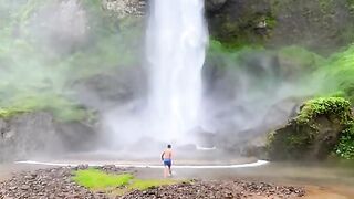 Indonesian waterfall (Cianjur)