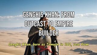 Genghis Khan: From Outcast to Empire Builder