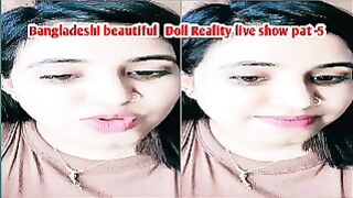 Bangladeshi beautiful Doll Reality live show pat-5