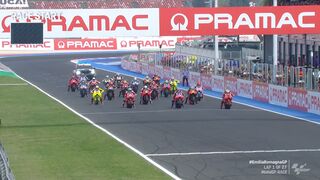 full race motogp emilia romagna 2024 pecco bagnaia crash