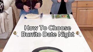 How to choose burrito date night