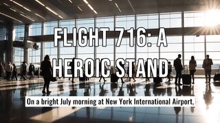 Flight 716: A Heroic Stand#Flight716 #HeroicJourney #AviationSafety #CourageUnderFire #EmergencyLanding