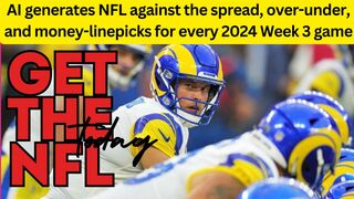 AI generates NFL against the spread, over-under, and money-line picks for every 2024 Week 3 game