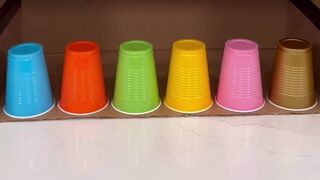 Cup matching game