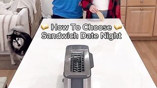 How To Choose Sandwich Date Night ???? #datenightideas #datenight #gamenight