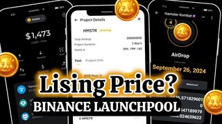 Hamster Kombat Listing price - How to Join Hamster Kombat Binance Launchpool | $30000 HMSTR Airdrop