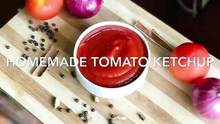 Homemade Tomato Ketchup Recipe Homemade tomato sauce Recipe