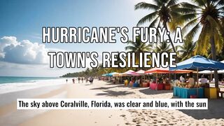 Hurricane's Fury A Town's Resilience #hurricane #resilience #survival #community #courage