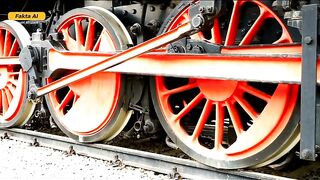 The Ingenious Design of Train Wheels – A Mind-Blowing Mechanism