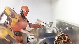 Ai robot fighters do human jobs