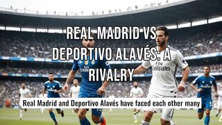 Real Madrid vs Deportivo Alavés A Rivalry#LaLiga #RealMadrid #Alaves #Football #Matchday