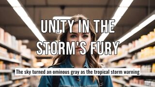 Unity in the Storm's Fury #storm #community #preparedness #resilience #family