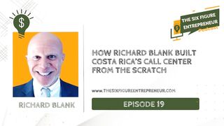 Mayowa Ajisafe presents The Six Figure Entrepreneur Podcast. Sales Episode #19 with Richard Blank