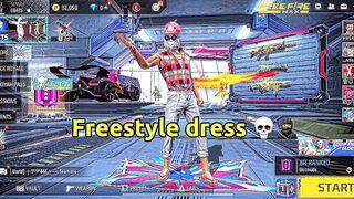 Free fire freestyle dress up