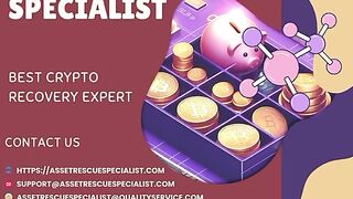 ASSET RESCUE SPECIALIST ;  SECURE  BACK YOUR LOST BITCOIN OR CRYPTOCURRENCY