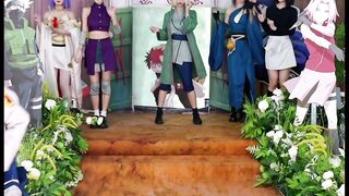 Cosplay hinata marah | menari | dance | hinata