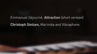 Emmanuel Séjourné: Attraction (short version) performed by Christoph Sietzen