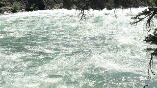 Canada banff travel waterfall