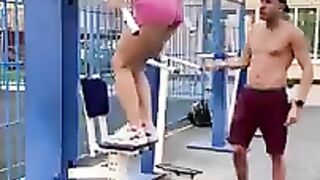 Sport prank with girl! ???? #shorts