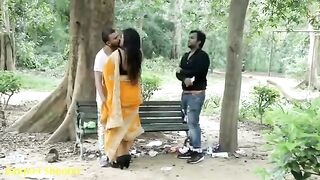 Lip Kiss prank on Stranger's Wife???? - bhabhi Real Wife Kiss