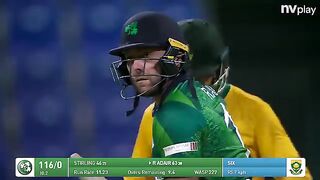 Adair 1st century from Ireland in T20 cricket