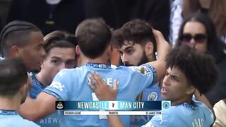 Newcastle (1) vs Manchester City (1)